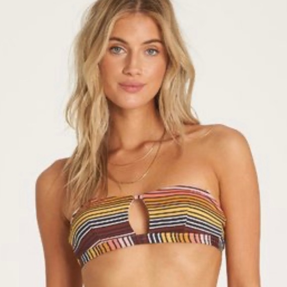 NWT Billabong Sun Fall bikini top with removable straps - M, L & XL - Picture 1 of 9